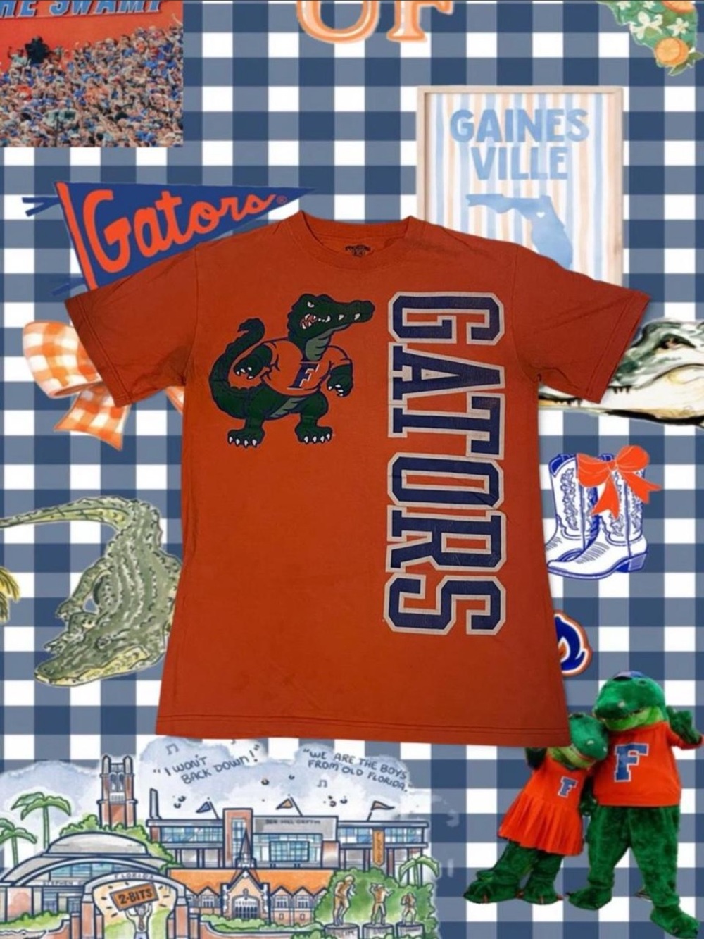 Vintage Early 2000s UF Mascot Tee🐊